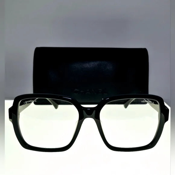 Chanel Black eyeglasses Frames RX optical CH5408a c622 High bridge Blue light - Picture 9 of 16